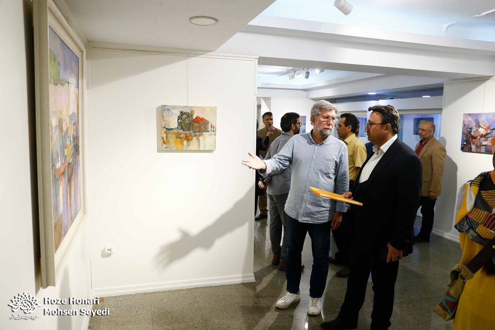 گزارش تصویریI افتتاح نمایشگاه پژواک خیال