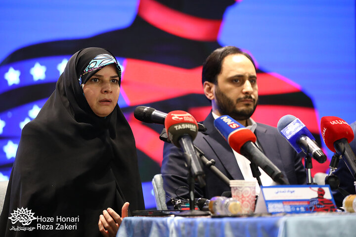 نشست خبری ششمین جشنواره افشای حقوق بشر آمریکایی