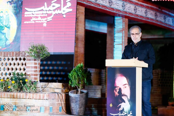 اولین سالگرد درگذشت حبیب‌الله صادقی در رواق شهدا حوزه هنری