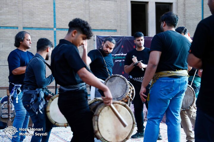 گزارش تصویری/ پنجمین شب رویداد عاشورایی رستخیز عام