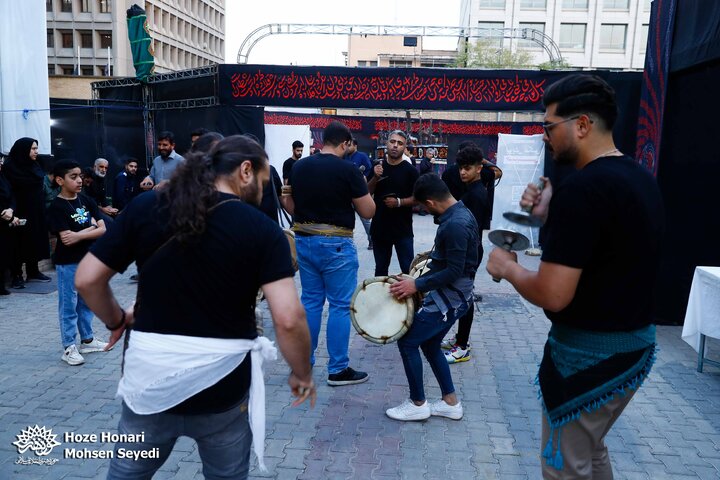 گزارش تصویری/ پنجمین شب رویداد عاشورایی رستخیز عام