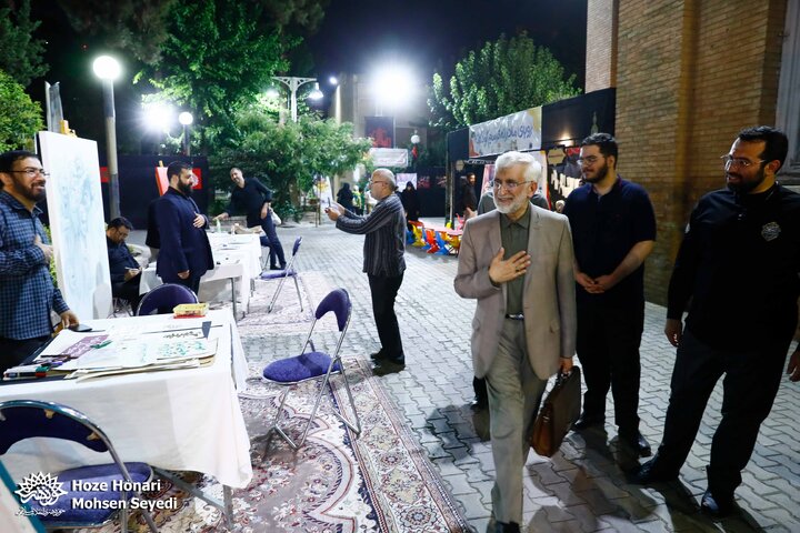 گزارش تصویری/ پنجمین شب رویداد عاشورایی رستخیز عام