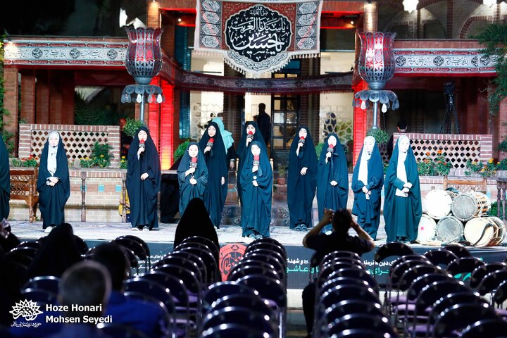 گزارش تصویری/ پنجمین شب رویداد عاشورایی رستخیز عام