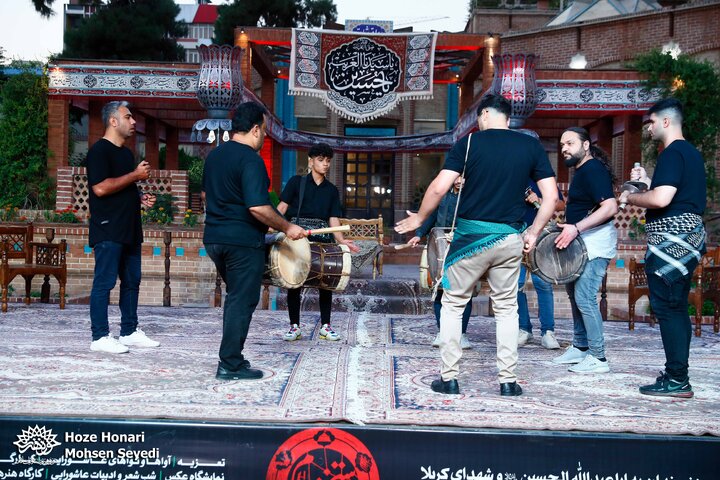 گزارش تصویری/ پنجمین شب رویداد عاشورایی رستخیز عام