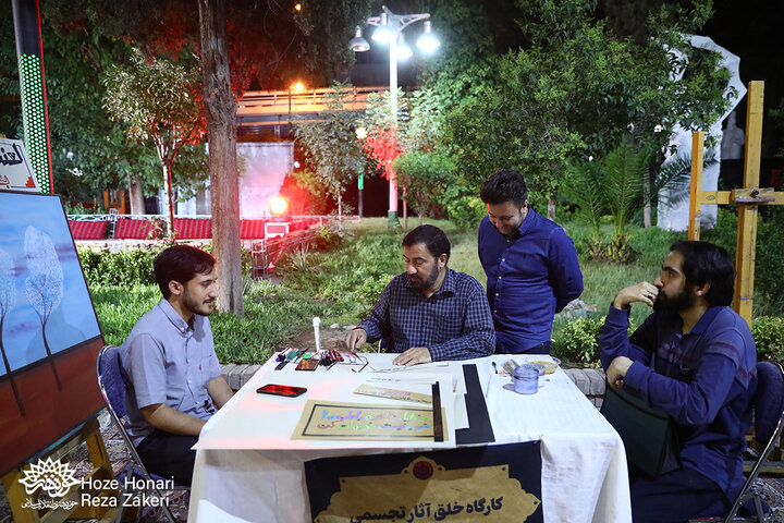 گزارش تصویری/ ششمین شب رویداد عاشورایی رستخیز عام