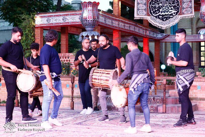 گزارش تصویری/ ششمین شب رویداد عاشورایی رستخیز عام