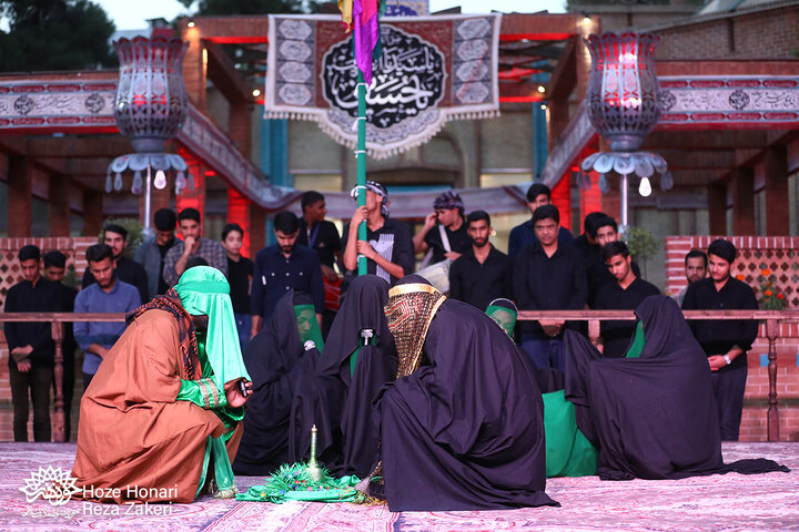 گزارش تصویری/ هفتمین شب رویداد عاشورایی رستخیز عام