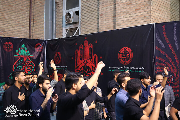 گزارش تصویری/ هفتمین شب رویداد عاشورایی رستخیز عام
