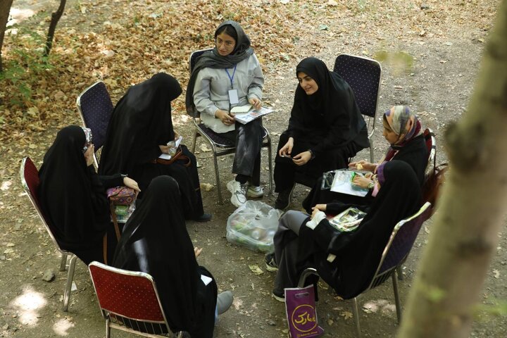 گزارش تصویری/ کارگاه‌ها و کلاس‌های پویش کتابخوانی «هیس طوری»