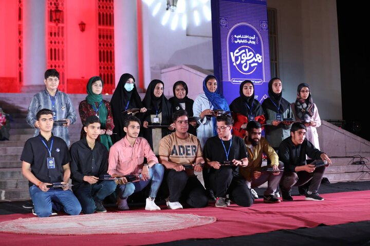 گزارش تصویری/ مراسم اختتامیه جشنواره هیس طوری
