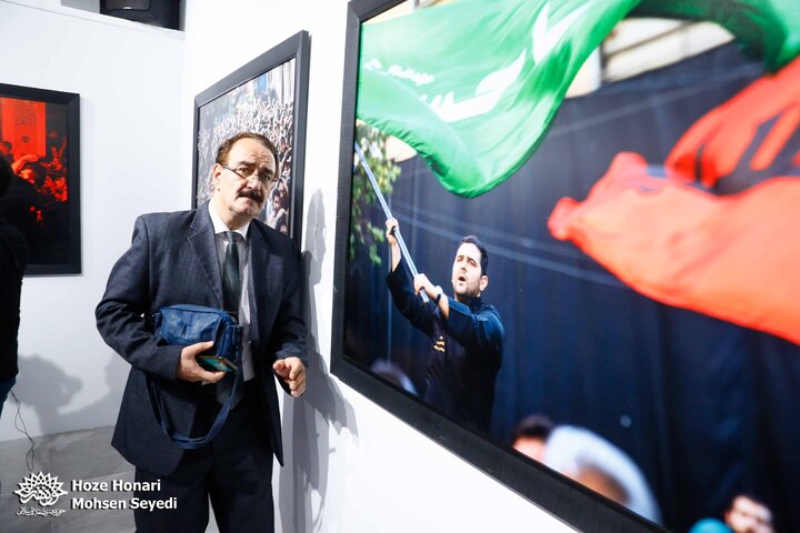 گزارش تصویری/ نمایشگاه عکس «روضه‌ی شهیدان»