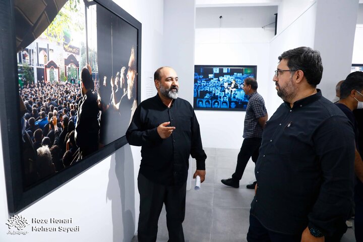گزارش تصویری/ نمایشگاه عکس «روضه‌ی شهیدان»