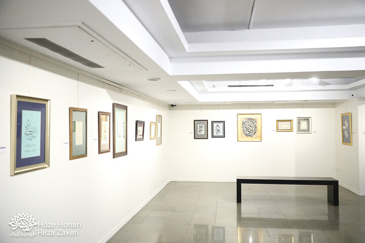 گزارش تصویری/نمایشگاه خوشنویسی و نقاشی  «جوهر جلی»