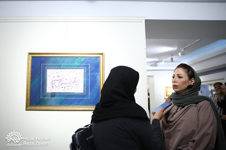 گزارش تصویری/نمایشگاه خوشنویسی و نقاشی  «جوهر جلی»
