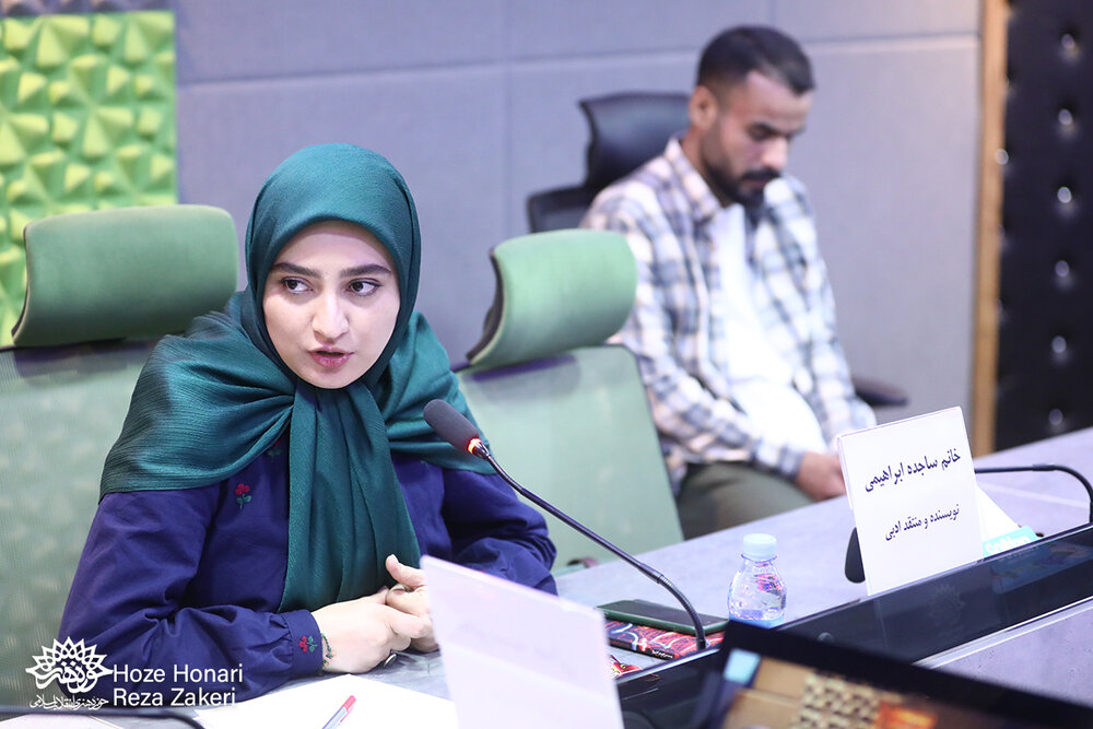 ابراهیمی: نویسنده شخصیت با شهامتی دارد