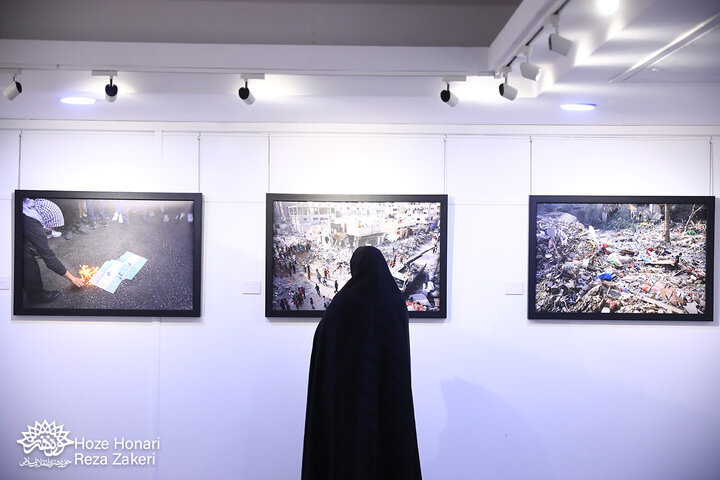 نمایشگاه عکس «با طوفان الاقصی تا روز آخر»