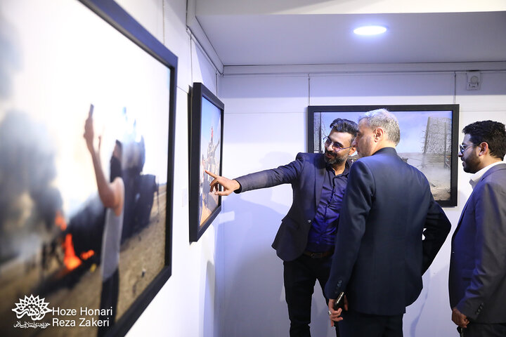 نمایشگاه عکس «با طوفان الاقصی تا روز آخر»