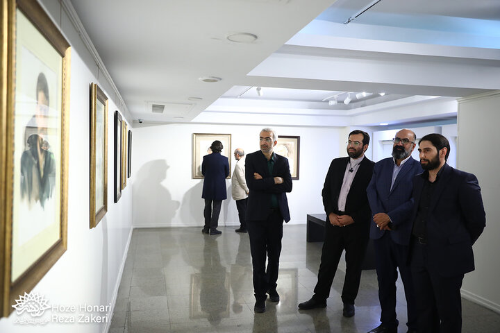 نمایشگاه نقاشی «آبی آسمانی»