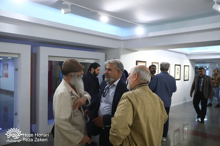 نمایشگاه نقاشی «آبی آسمانی»