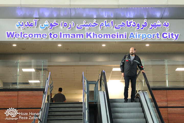 استقبال از مهمانان نمایشگاه کارتون و کاریکاتور آمریکای لاتین