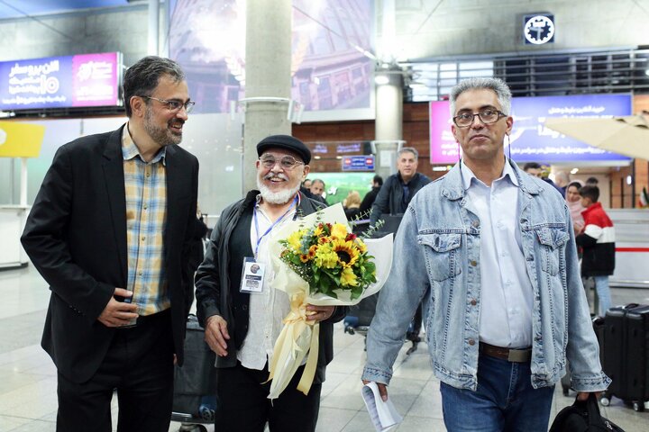 استقبال از مهمانان نمایشگاه کارتون و کاریکاتور آمریکای لاتین