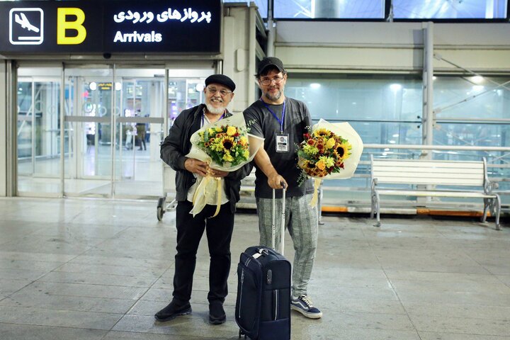 استقبال از مهمانان نمایشگاه کارتون و کاریکاتور آمریکای لاتین