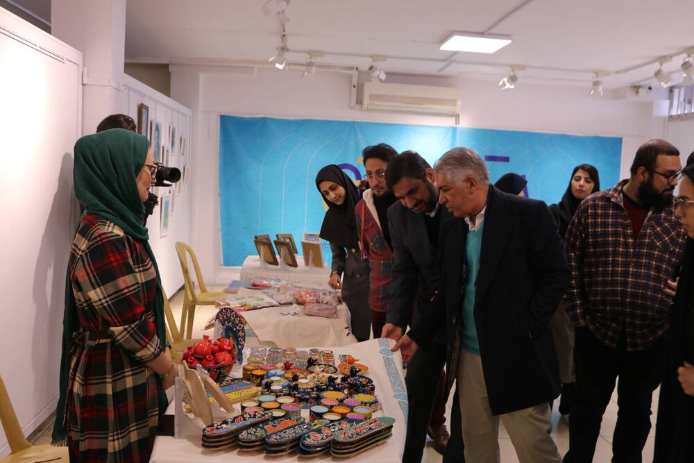 «تیمچه» بازارچه فروش آثار دانشجویان سوره افتتاح شد