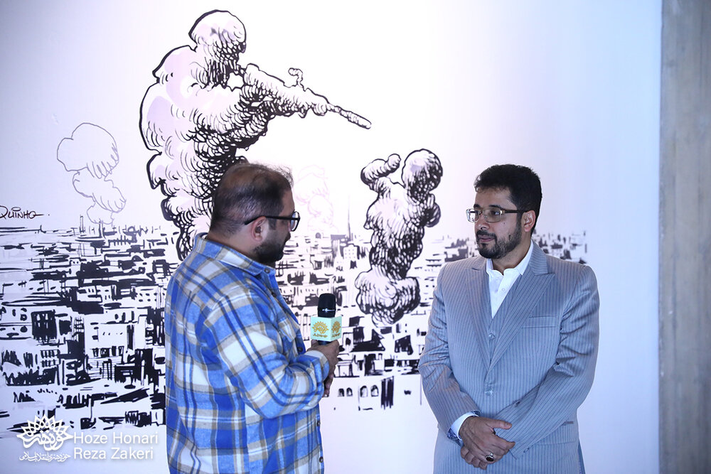 🎥 سفیر یمن از نمایشگاه کارتون و کاریکاتور «آمریکای لاتین» بازدید کرد