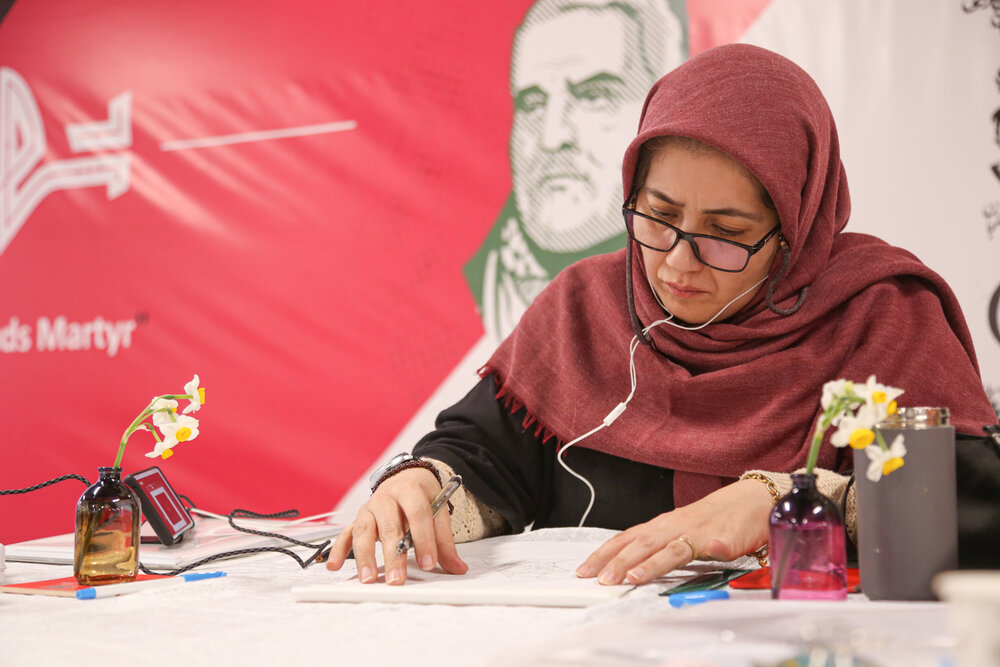 📷 کرمان میزبان رویداد ملی تجسمی با نام «شهید القدس»