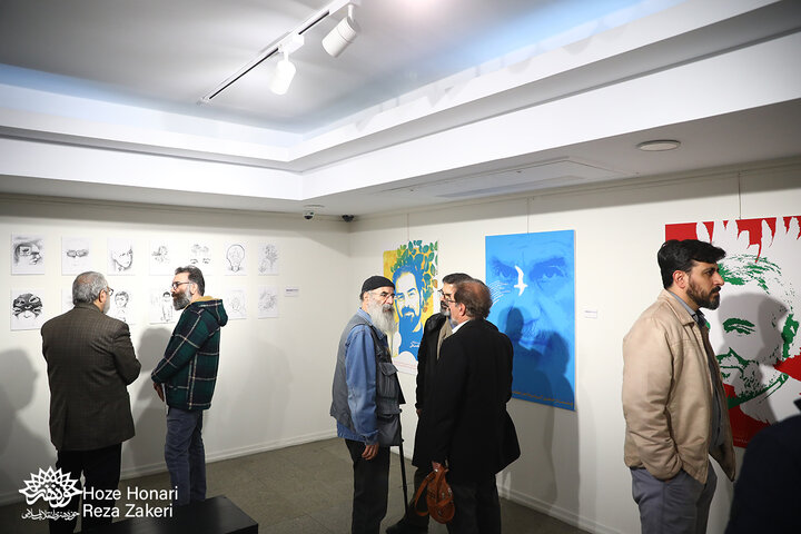 نمایشگاه مجسمه، نقاشی و طراحی گرافیک «سه رخ»