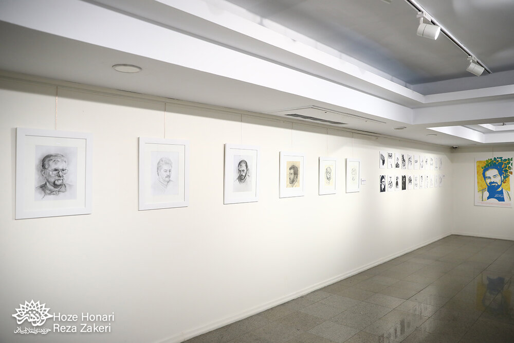 🎥 افتتاحیه نمایشگاه مجسمه، نقاشی و طراحی گرافیک «سه رخ»