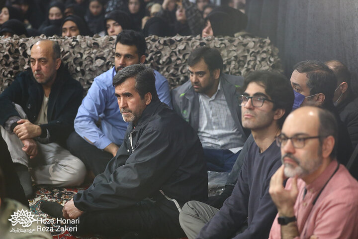 تشییع پیکر شهید گمنام در دانشگاه سوره