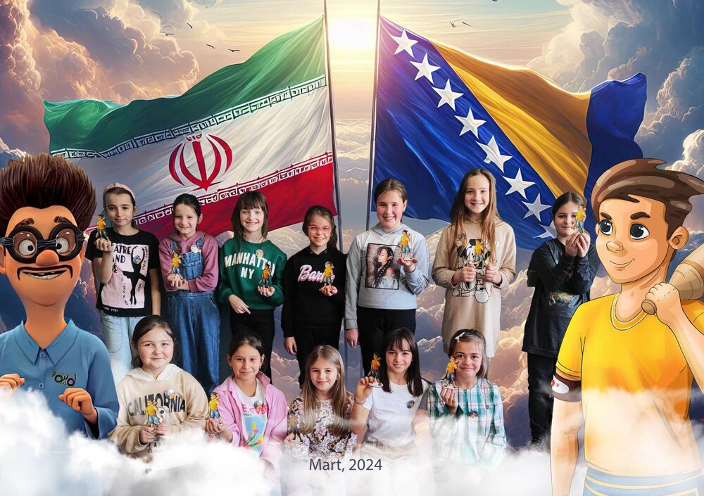 هفته دوستی کودکان بوسنی و ایران برگزار شد