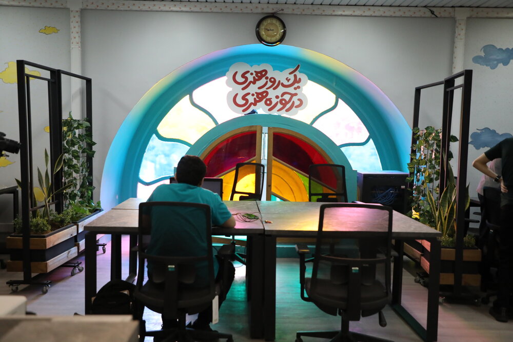 رویداد «باغ هنر پای کار ایران» آغاز شد