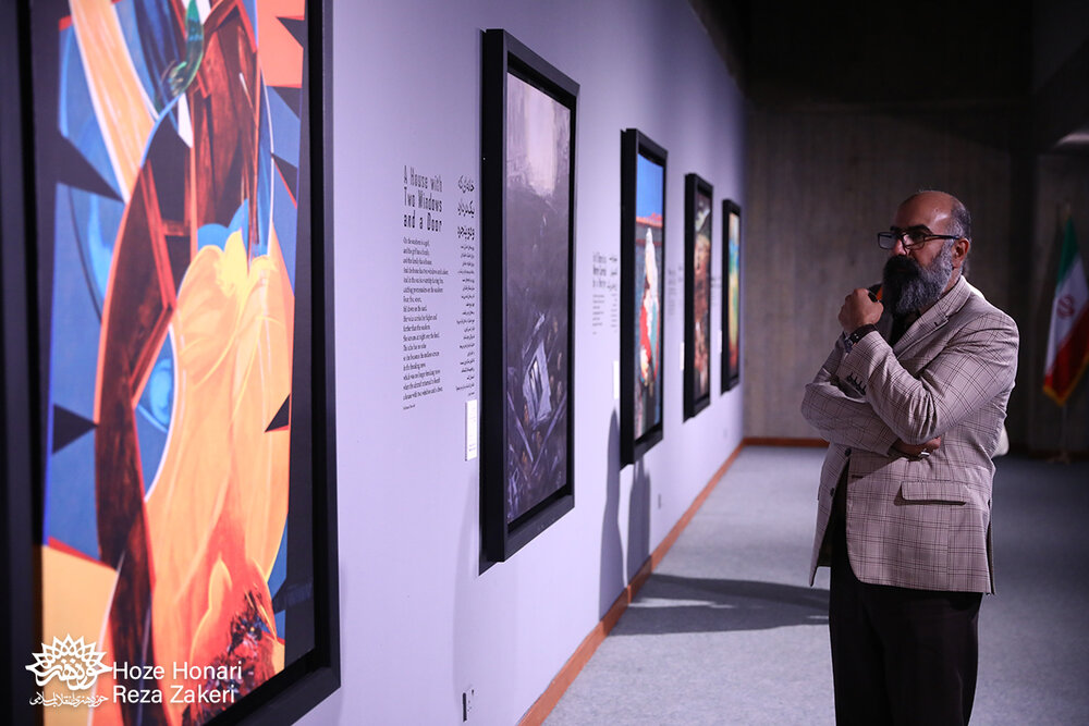 نمایشگاه «بازنمایش آثار هنرمندان ایران در دوسالانه ونیز» افتتاح شد