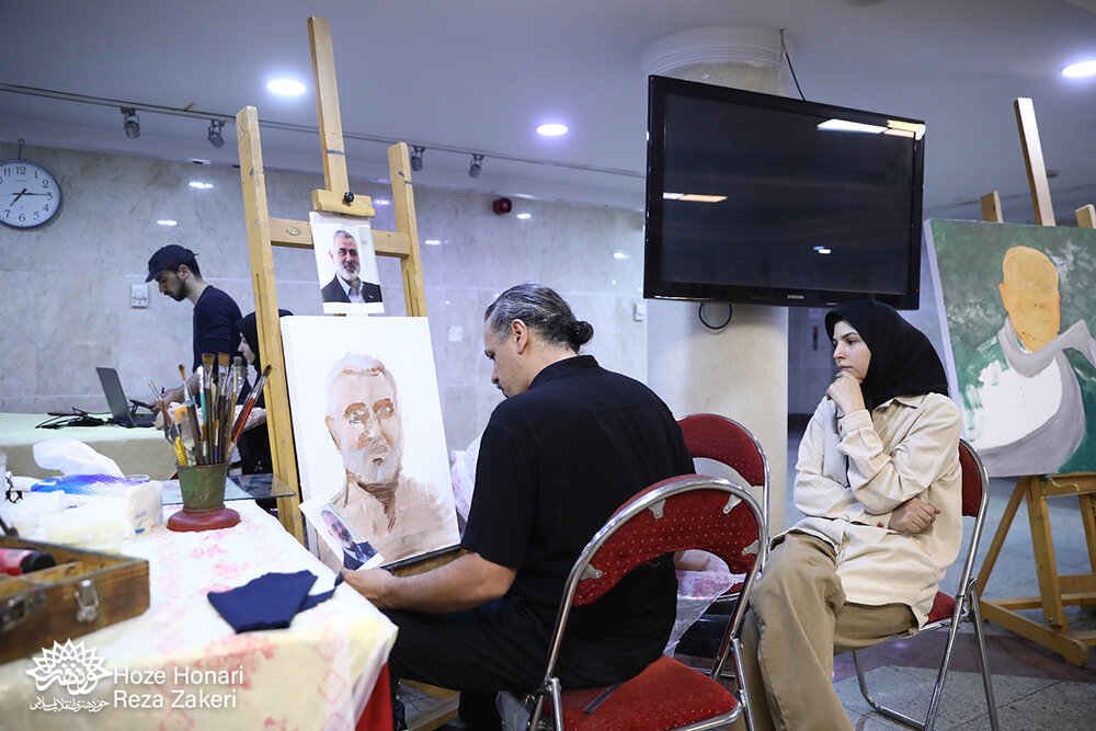 روایتی از گرامیداشت شهید هنیه در حوزه هنری