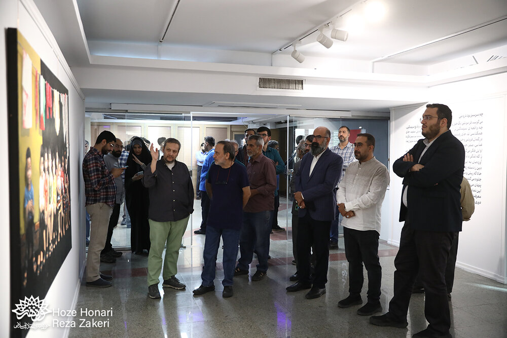 فروش تمامی آثار در روز افتتاحیه