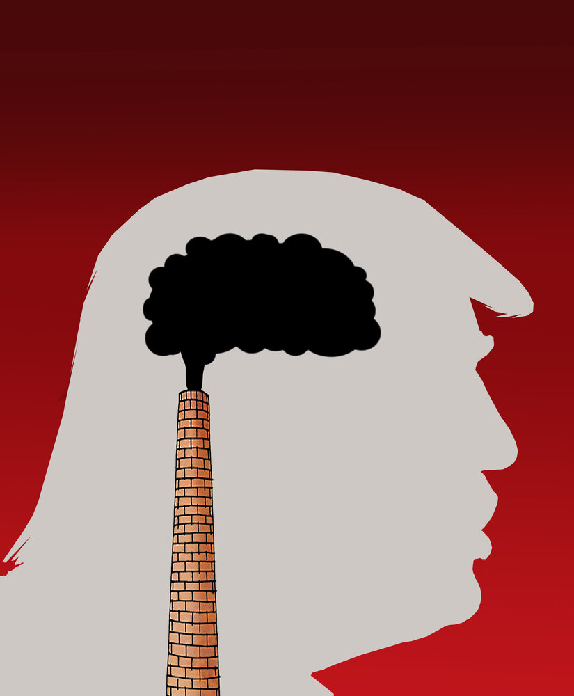 هنر، زبان کارتونیستها به انتخاب ترامپ شد