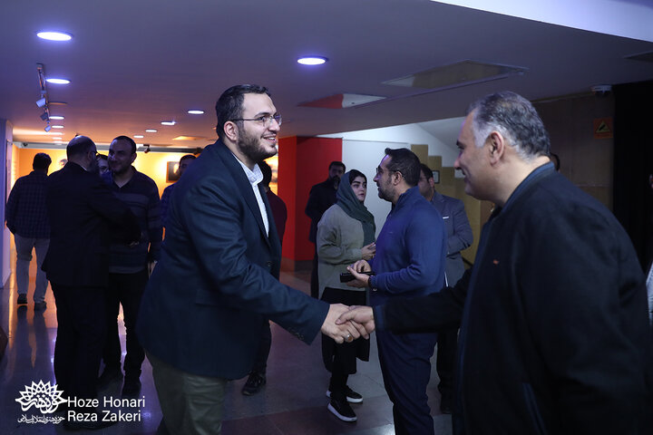 آیین گشایش نمایشگاه نقاشی و تصویرسازی «ققنوس قدس»