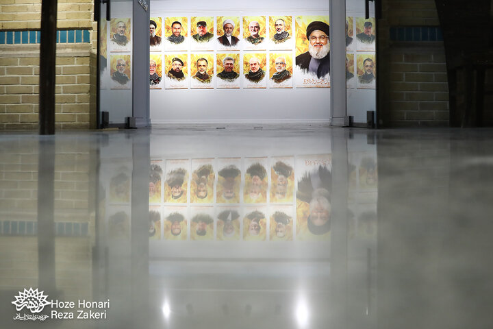 آیین گشایش نمایشگاه نقاشی و تصویرسازی «ققنوس قدس»