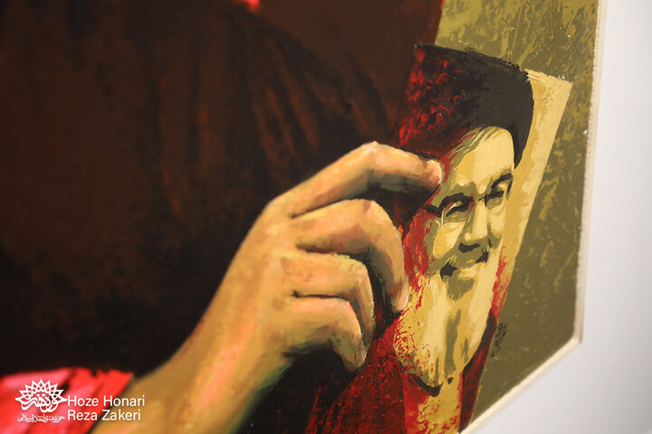 آیین گشایش نمایشگاه نقاشی و تصویرسازی «ققنوس قدس»