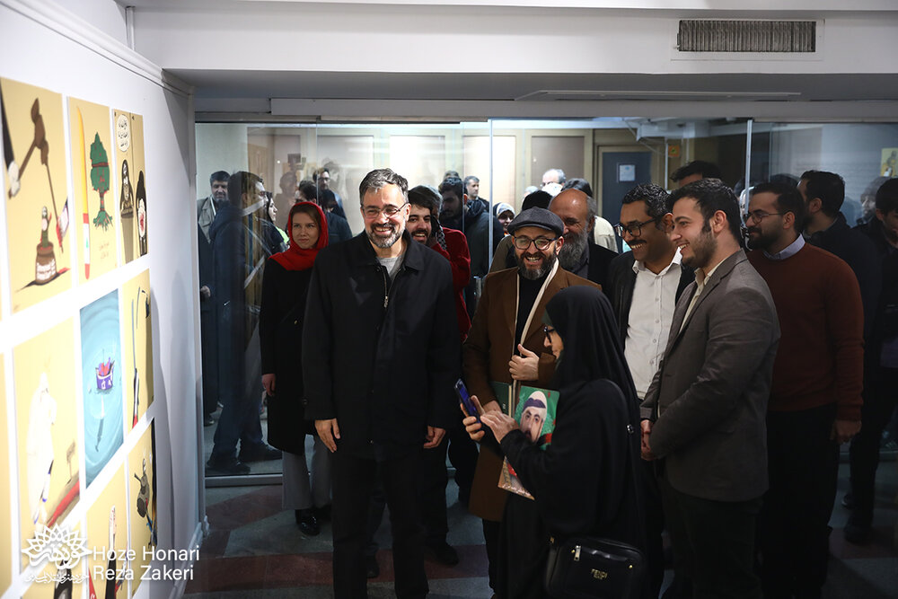 این خطوط ساده آثار«کمال شریف»/ سرّ موفقیت آثار هنری را میدانید؟