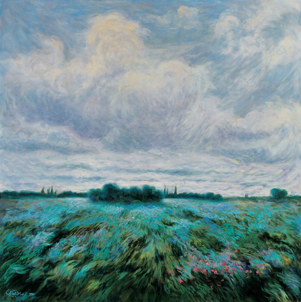 نقاشی از ابراهیم صاحب اختیاری