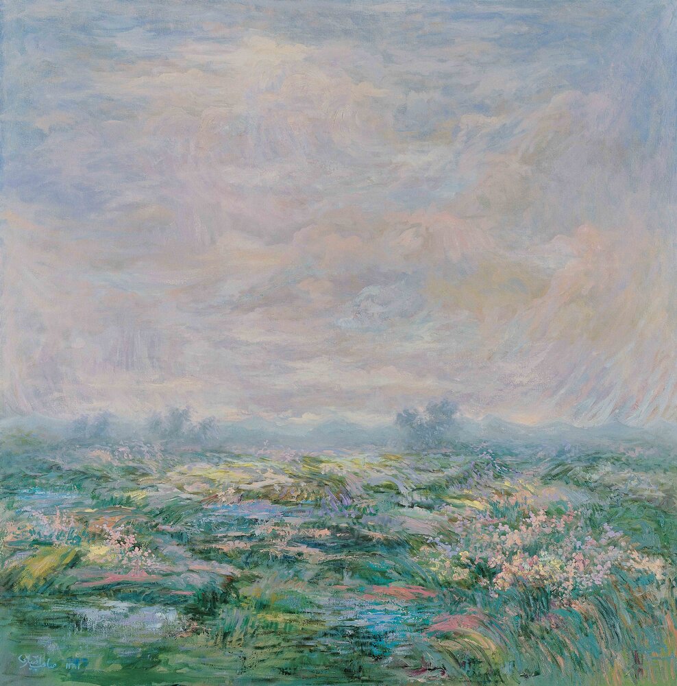 تماشای بهار در آیینه هنر نقاشان ایرانی