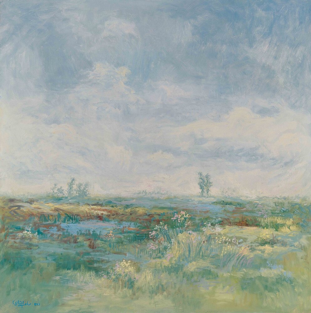 تماشای بهار در آیینه هنر نقاشان ایرانی