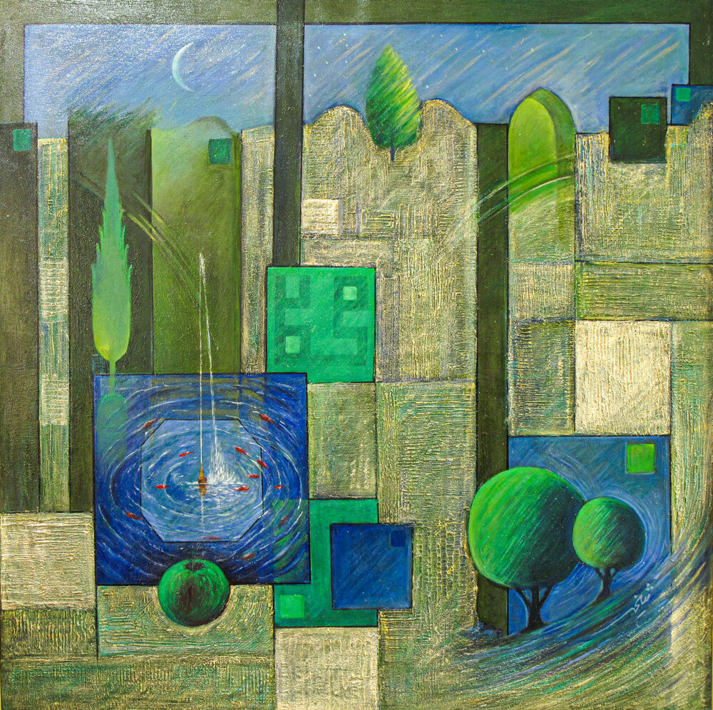 تماشای بهار در آیینه هنر نقاشان ایرانی