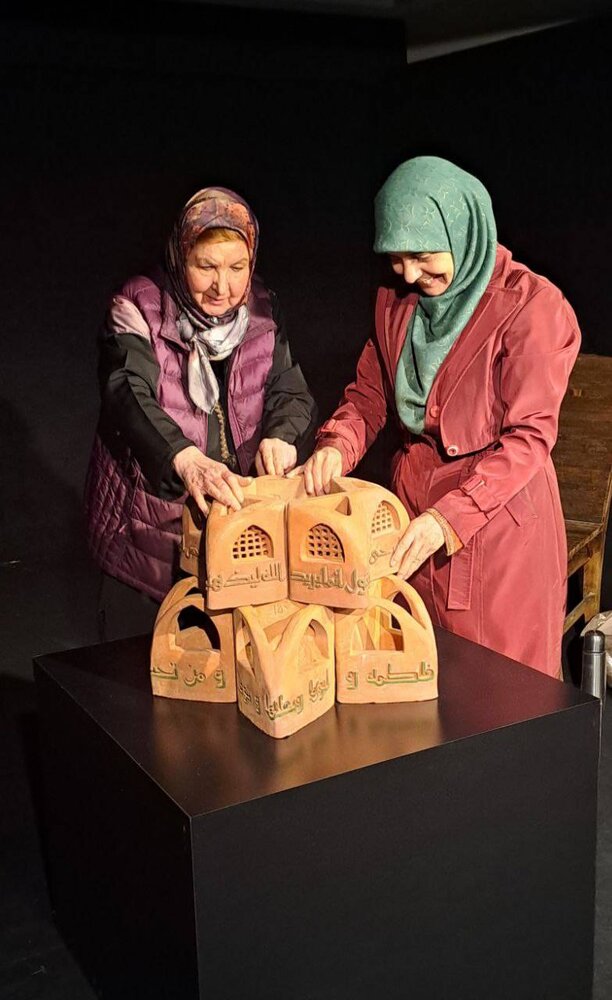 تندیس «حدیث کساء» رونمایی شد