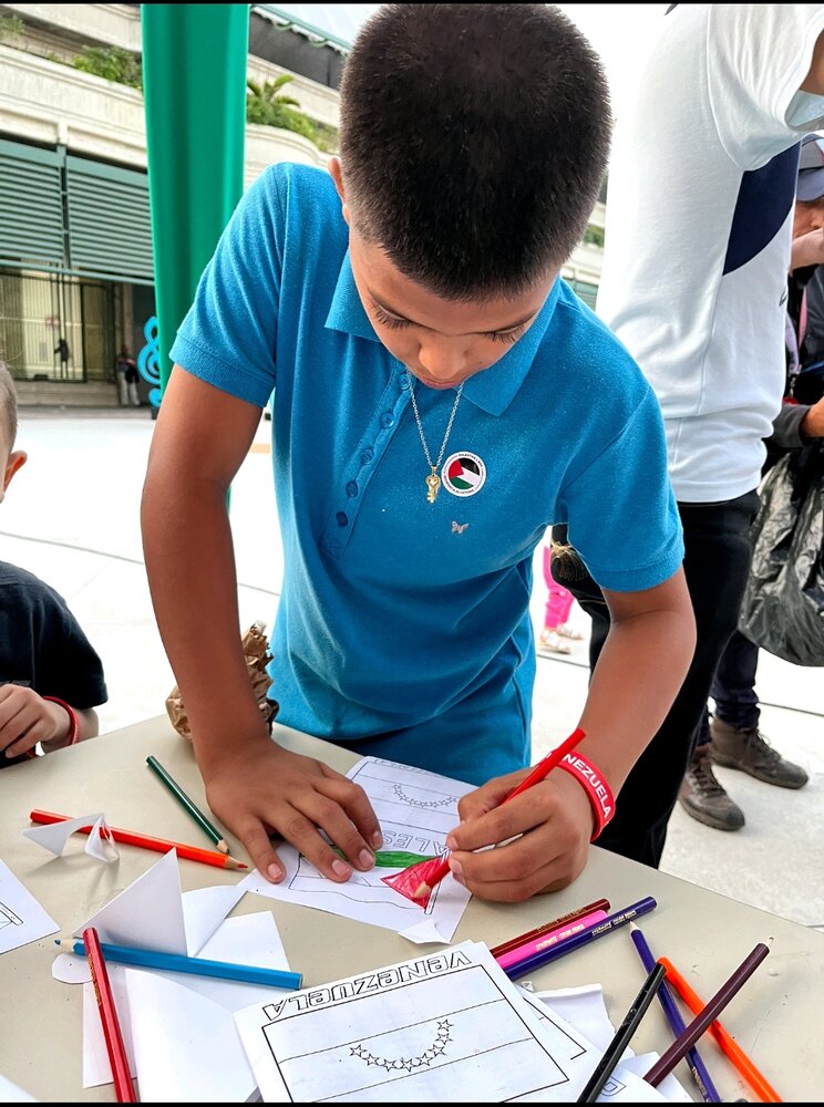 اکران مقاومت در کاراکاس