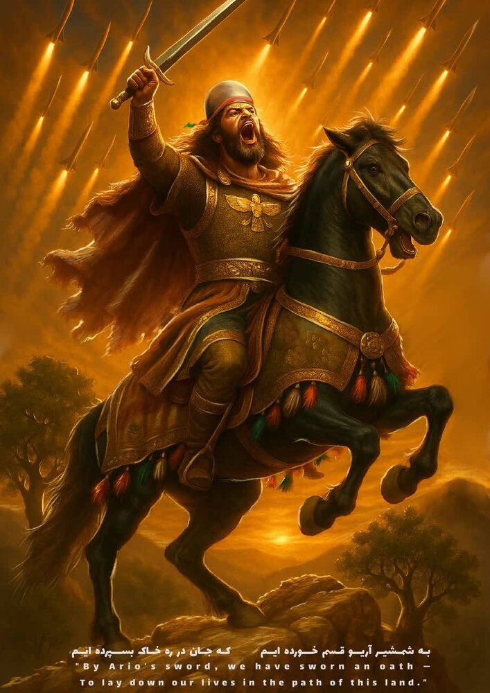 نمادهایی از رشادت غیورمردان تا رمز پیروزی