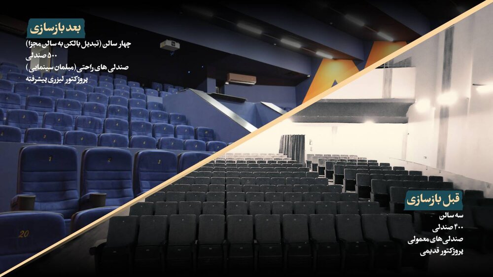 سینما ساحل اهواز جوان شد